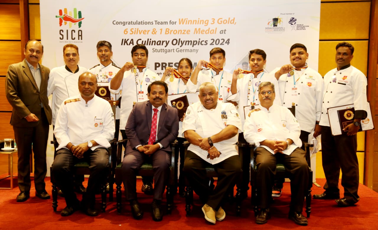 Young Indian National Culinary Team Won 3 Gold, 6 Silver, 1 Bronze at IKA Culinary Olympics 2024 at Stuugart Germany