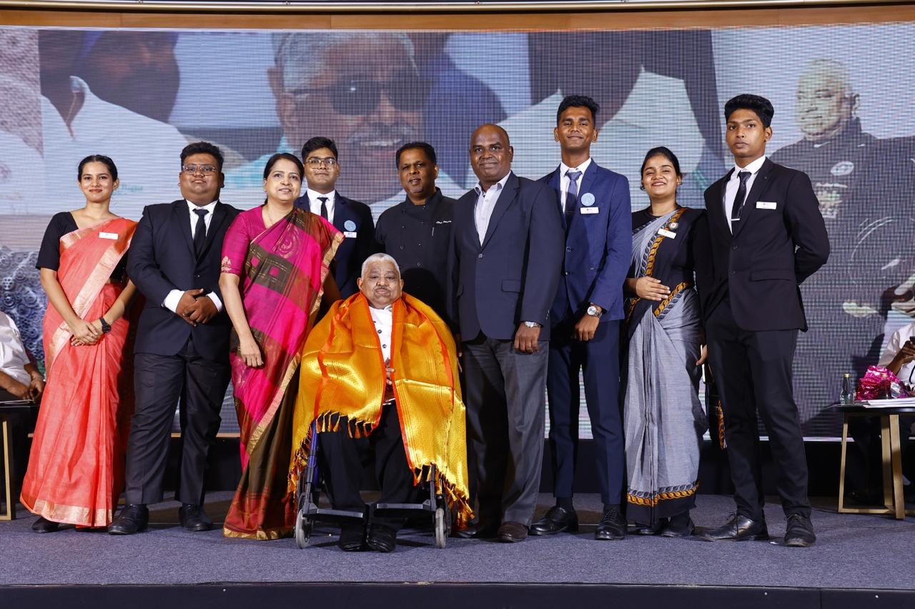 Chef Damodaran Padma Shri Felicitation from SICA